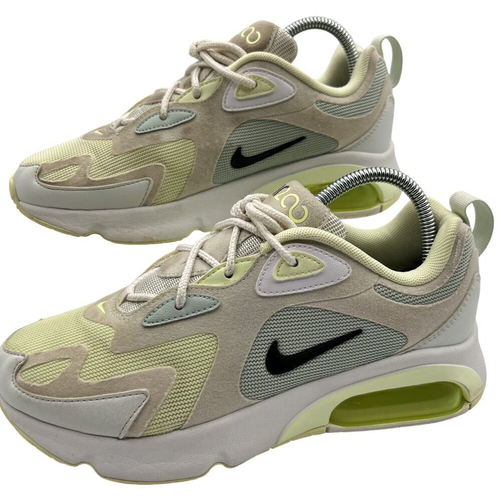 Nike Air Max 200 Womens 6.5  Pistachio Frost Cushioning  Breathable Athletic